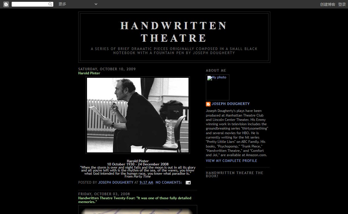 Handwritten Theatre
