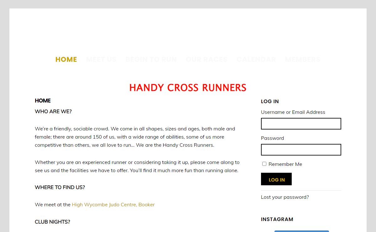 Handy Cross Runners