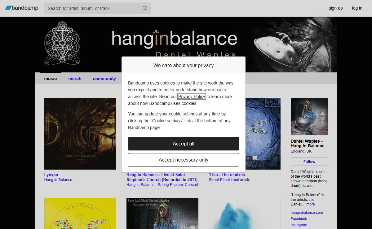 Music | Daniel Waples - Hang In Balance