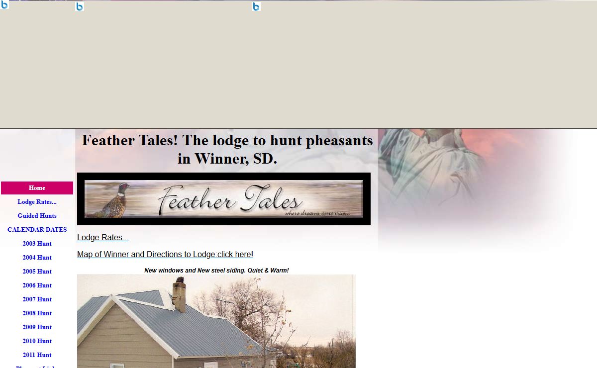 Feather Tales! The lodge to hunt pheasants in Winner, SD.