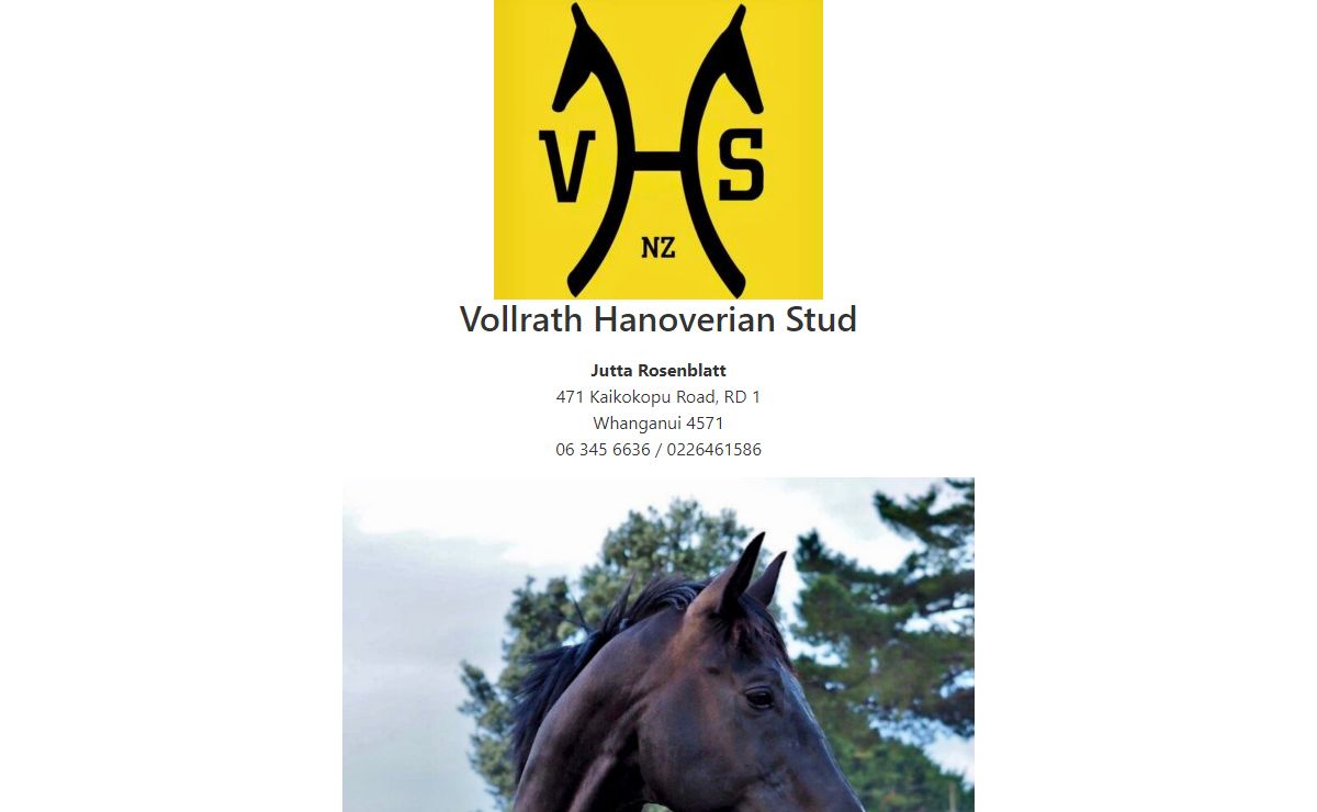 Coming Soon – Vollrath Hanoverian Stud