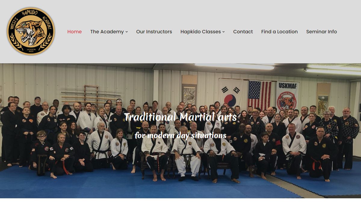 Home - West's Hapkido Martial Arts Academy