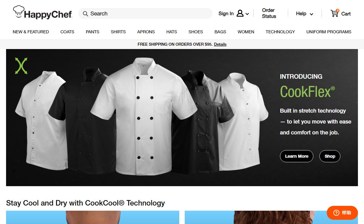 Happy Chef Uniforms - Chef Wear, Restaurant Uniforms, Clothing, and Apparel