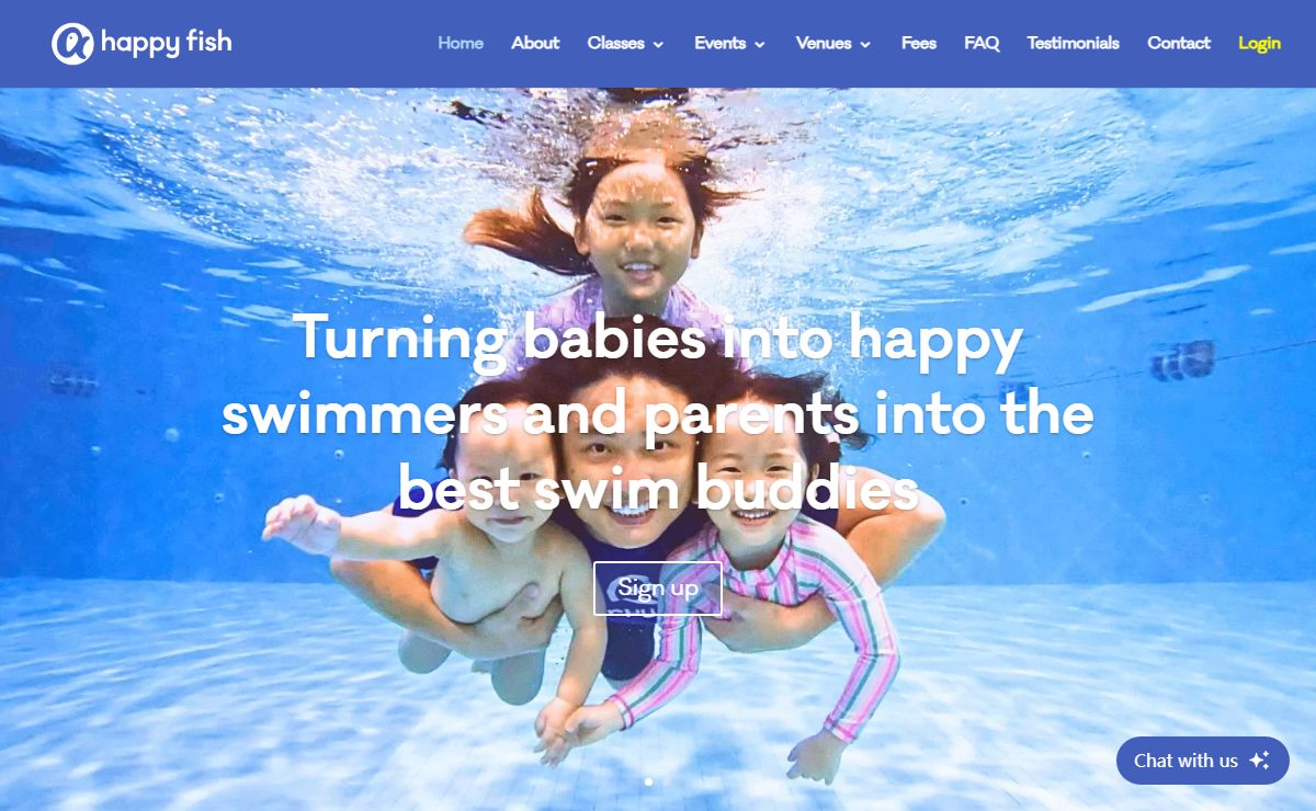 Swimming Lessons Singapore | Happy Fish Swim School