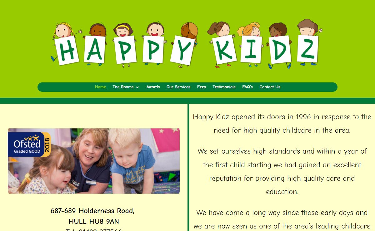 Happy Kidz | We aim to provide affordable quality childcare through a safe, caring stimulating environment