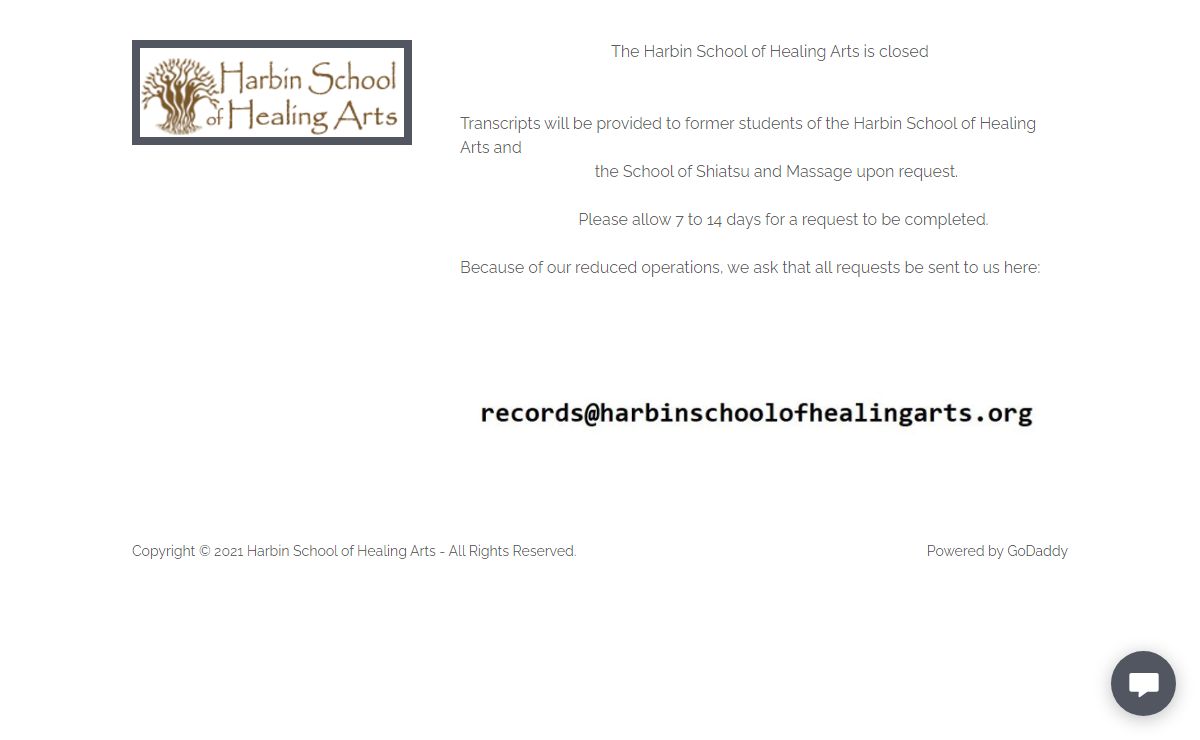 Harbin School of Healing Arts
