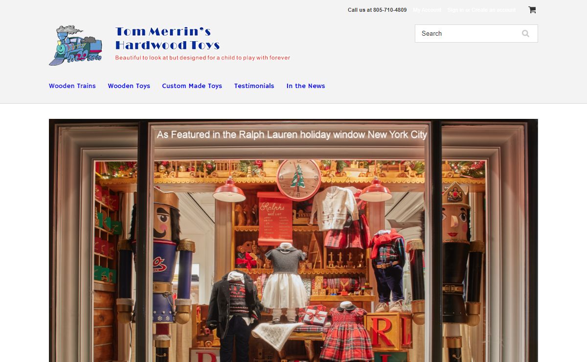 Wooden Toys - Tom Merrin's Hardwood Toys