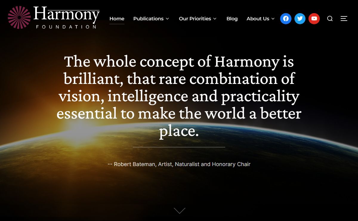 Harmony Foundation – . . .