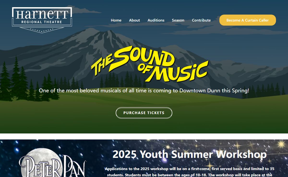 Harnett Regional Theatre – A Community Theatre in Dunn, NC