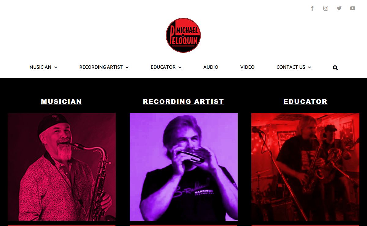 Michael Peloquin Home - Michael Peloquin | Musician | Recording Artist | Educator