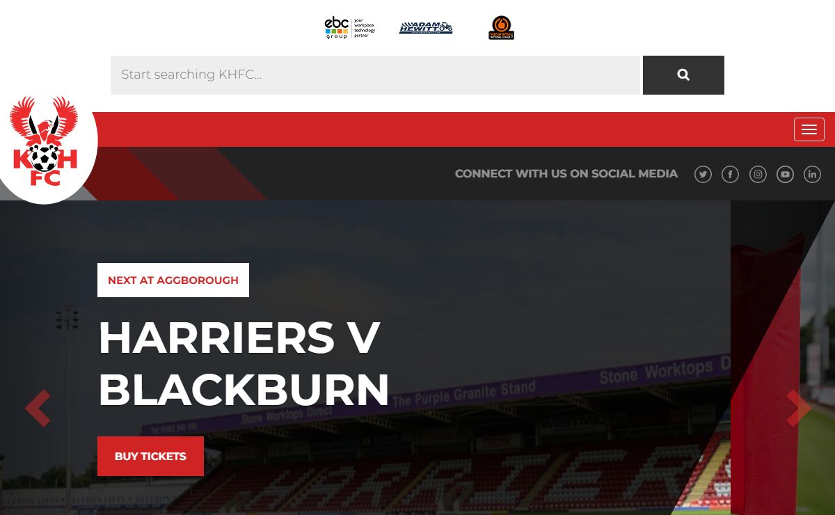 Home - The official website of Kidderminster Harriers Football Club