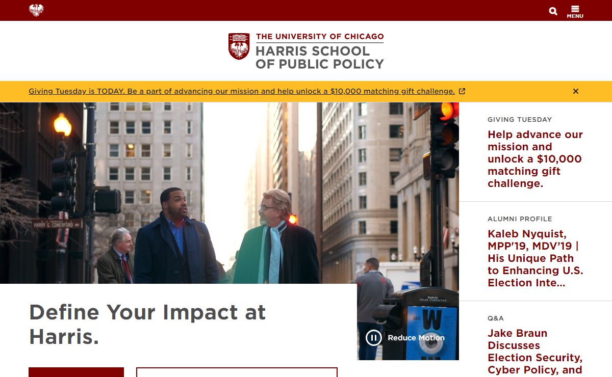 Harris | The University of Chicago Harris School of Public Policy