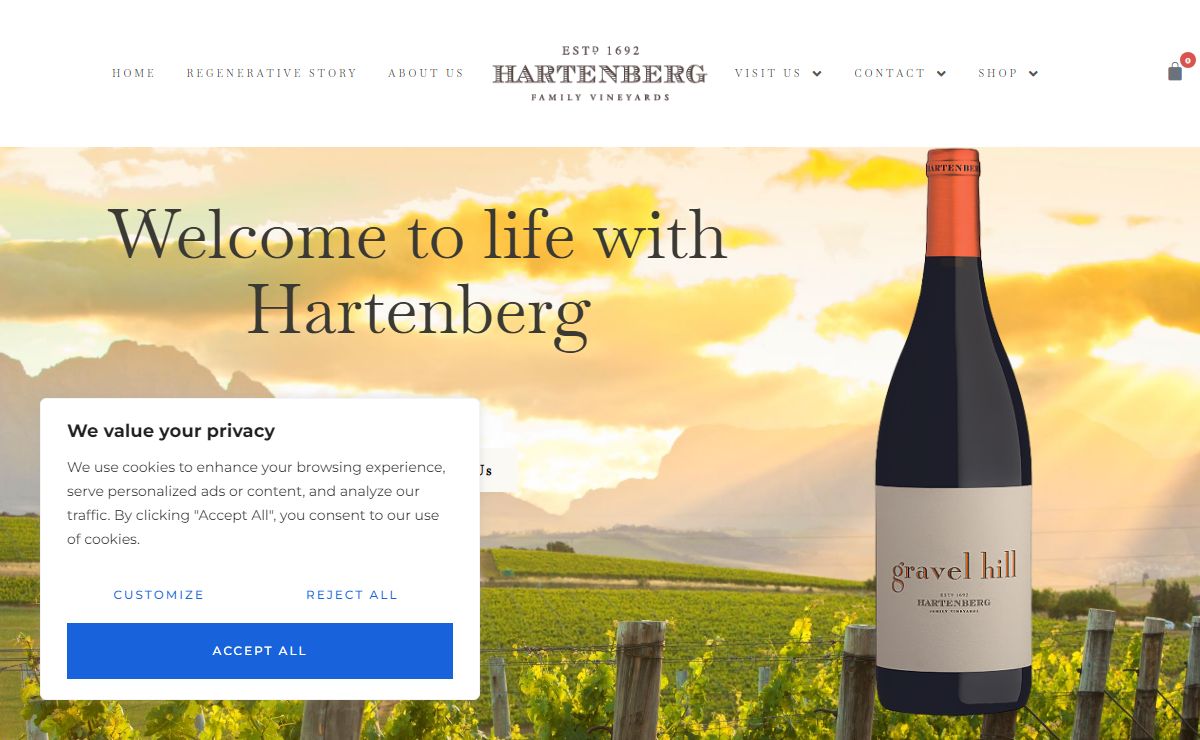 Home | Hartenberg Wine Estate