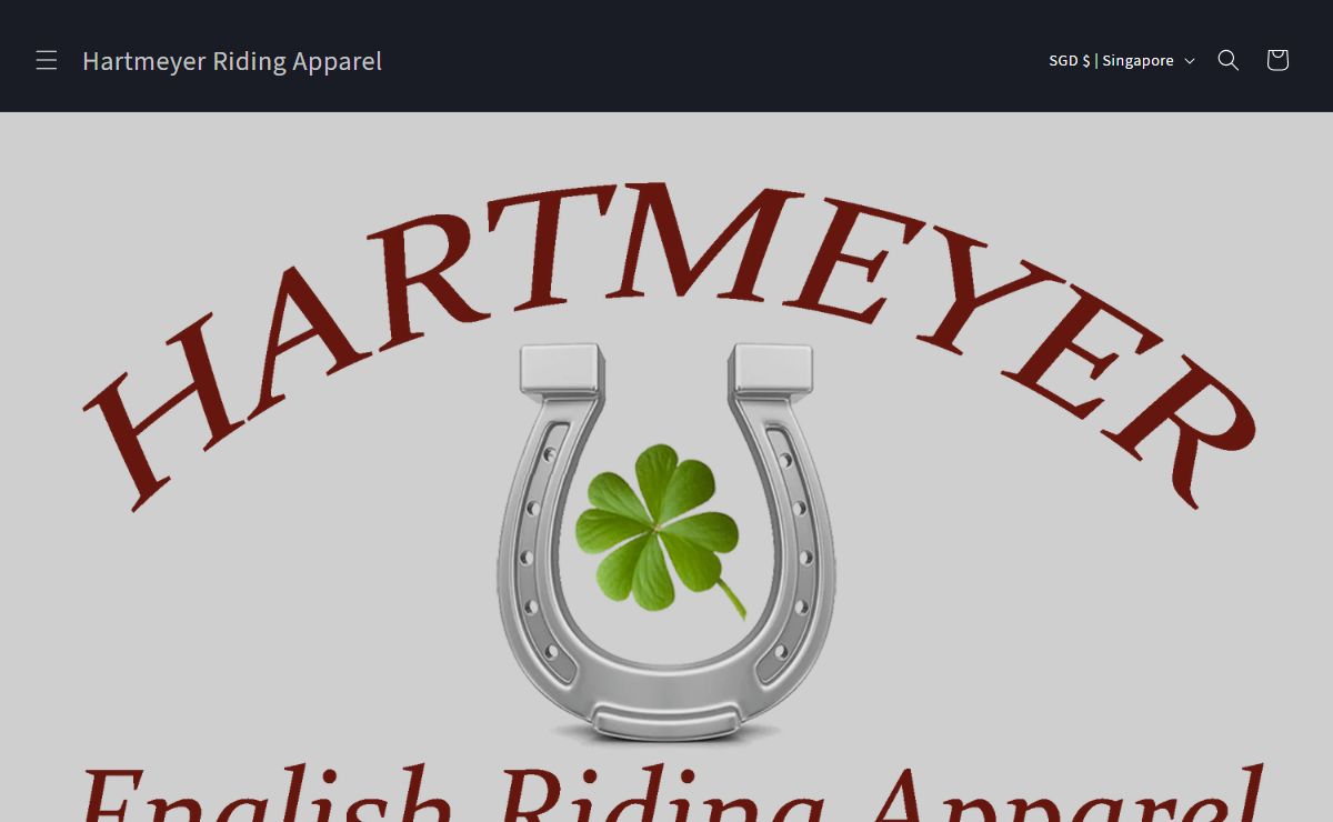 Hartmeyer Saddlery – Hartmeyer Riding Apparel