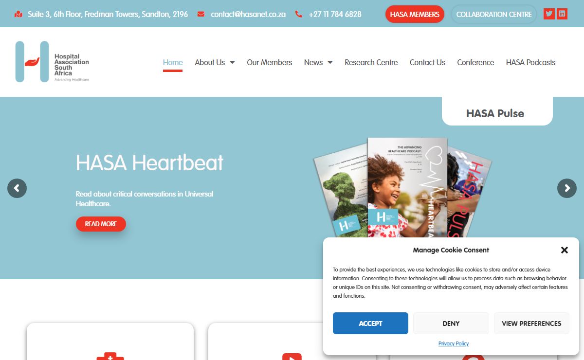 Home - Hospital Association of South Africa