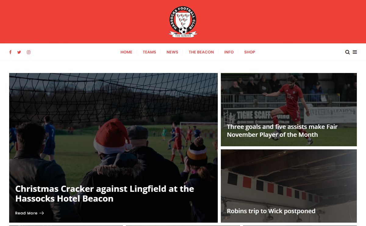 Hassocks Football Club | The Official Website of the Robins