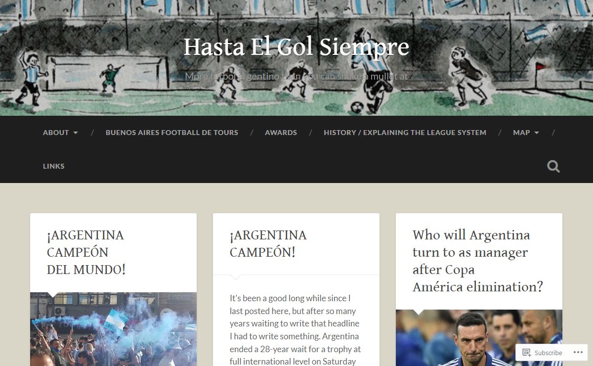 Hasta El Gol Siempre – More fútbol argentino than you can shake a mullet at