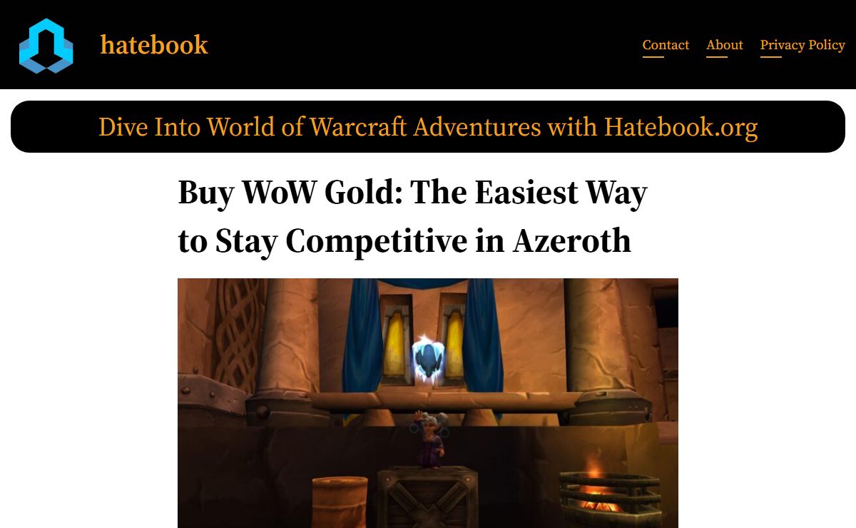 Actual Guides, Community Tales and Tips about WoW