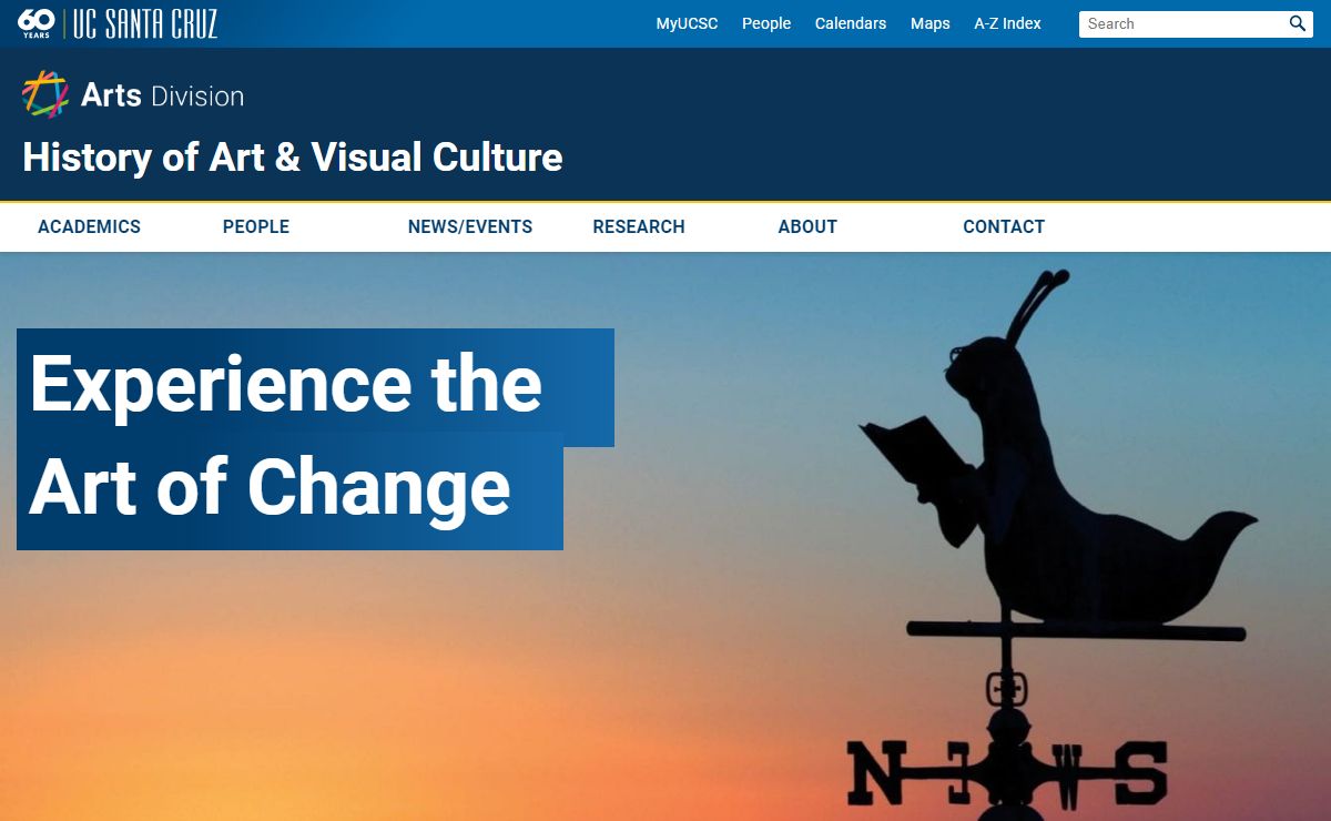 History of Art & Visual Culture – Decoding Visual Worlds, Past and Present