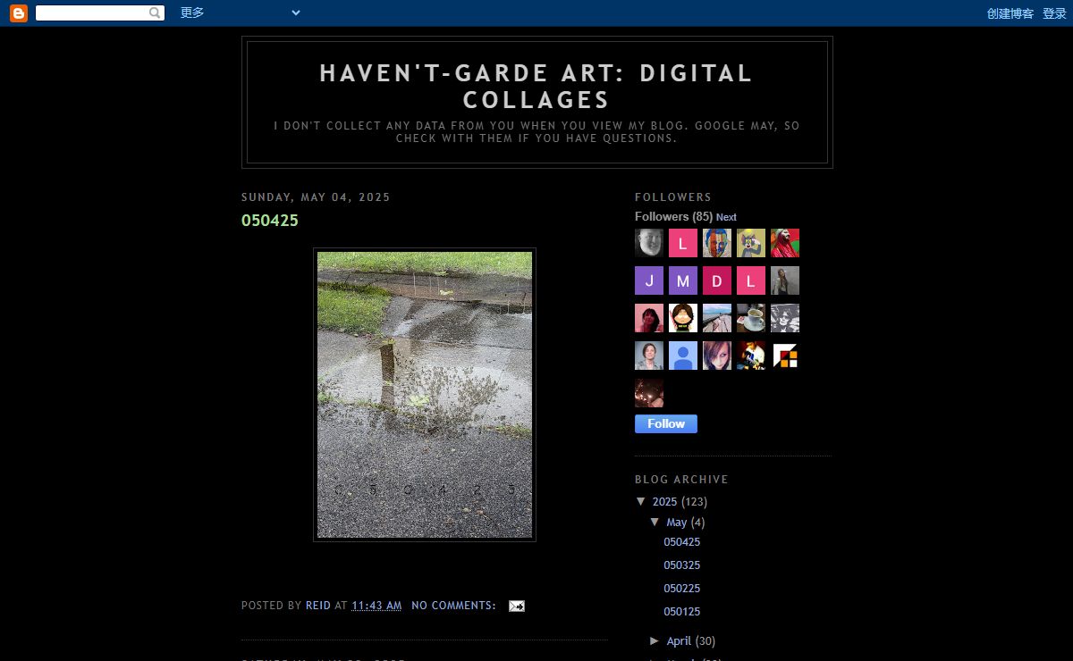 Haven't-Garde Art: Digital Collages