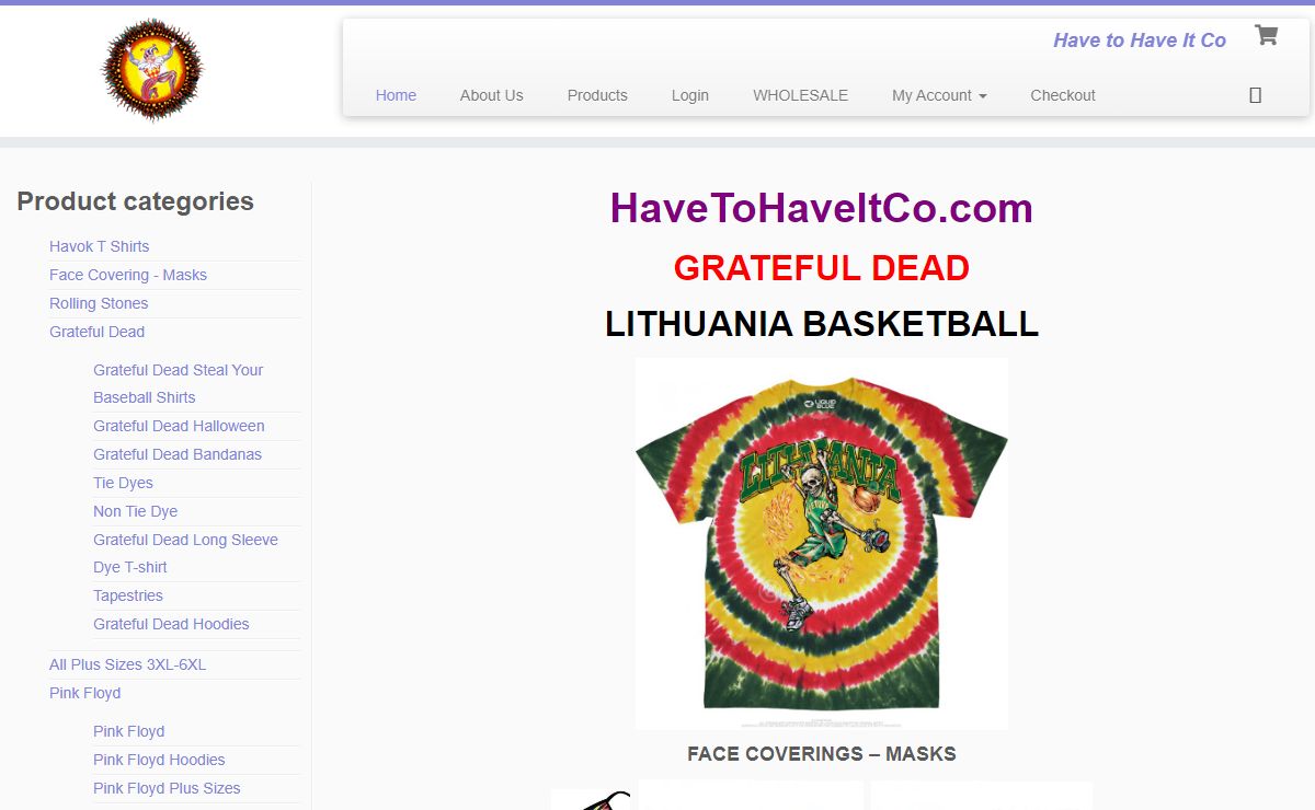 Have to Have It - Shirts Grateful Dead Pink Floyd Hoodies