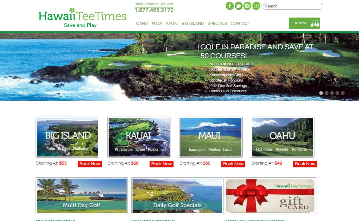 Hawaii Tee Times, Maui Golf, Oahu Golf, Kauai Golf, Hawaii Golfing