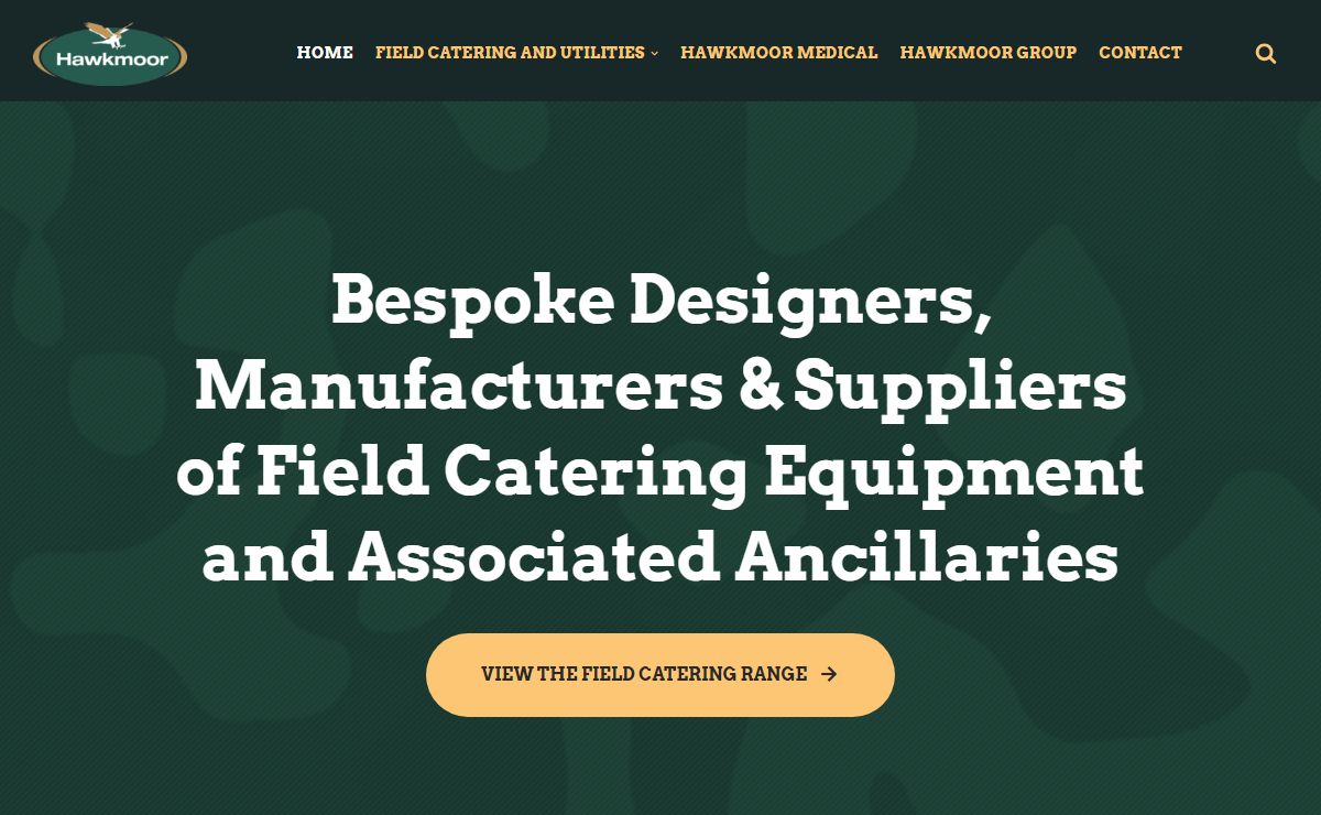 Hawkmoor Military Defence Catering and Medical Equipment