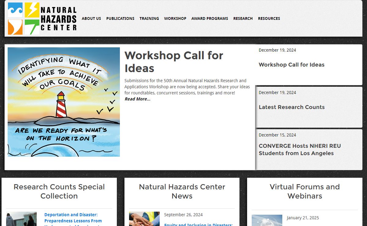 Natural Hazards Center