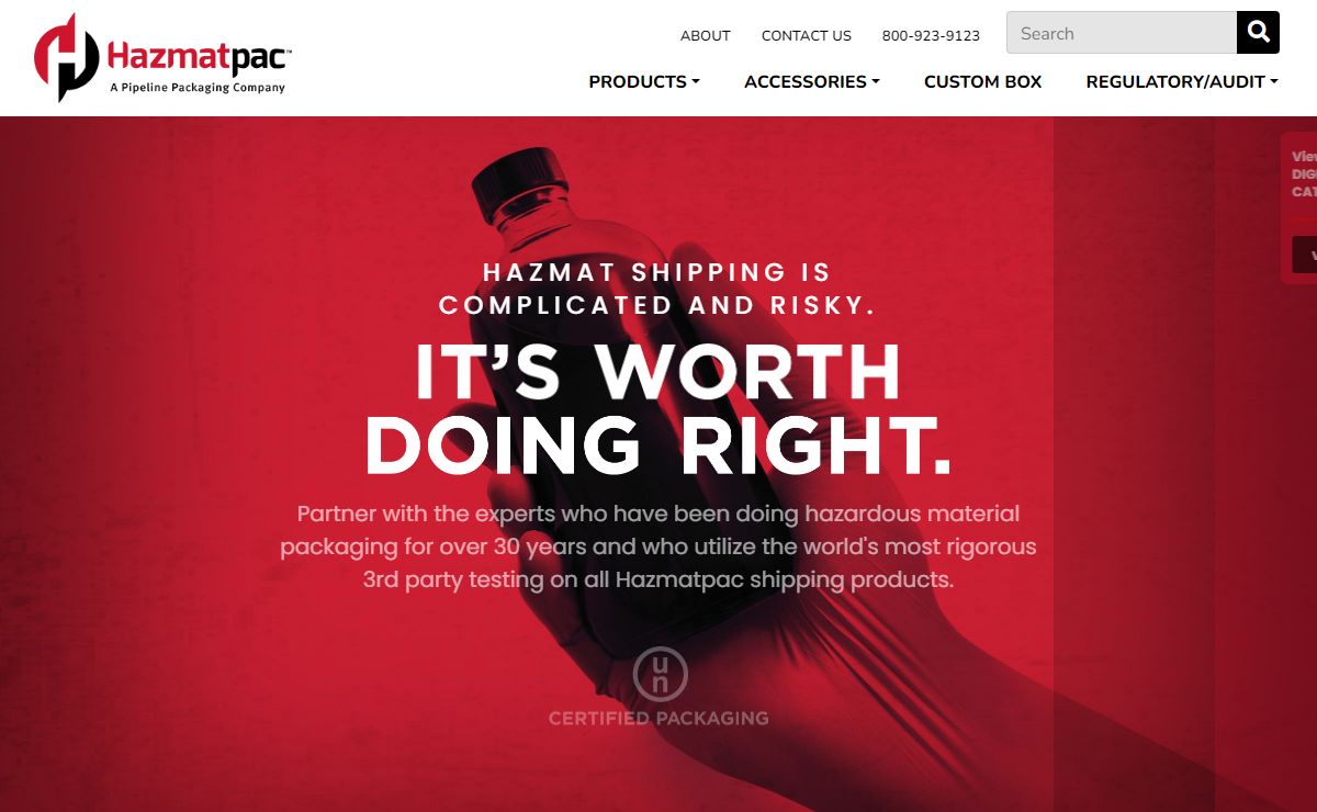The Top Specialists in Hazmat Packaging » Hazmatpac