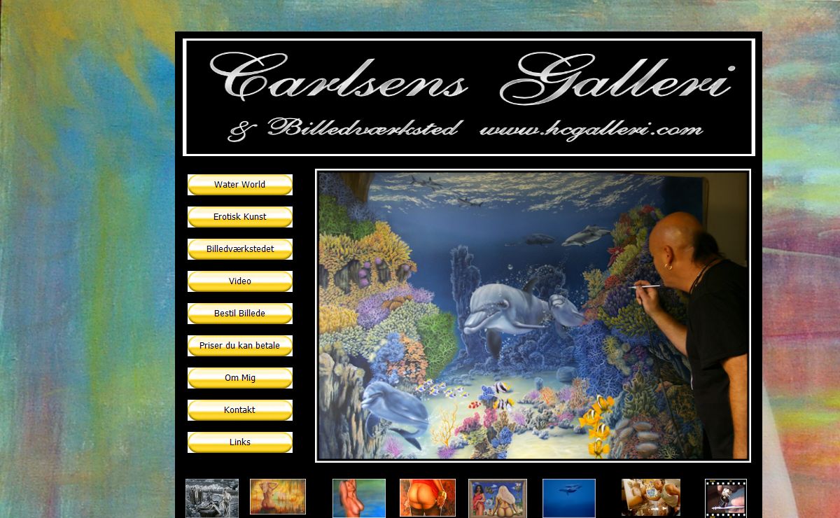 Carlsens Galleri og Billedværksted i Nordsjælland.