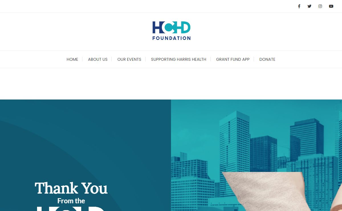 HCHD Foundation Home - Harris County Hospital District Foundation