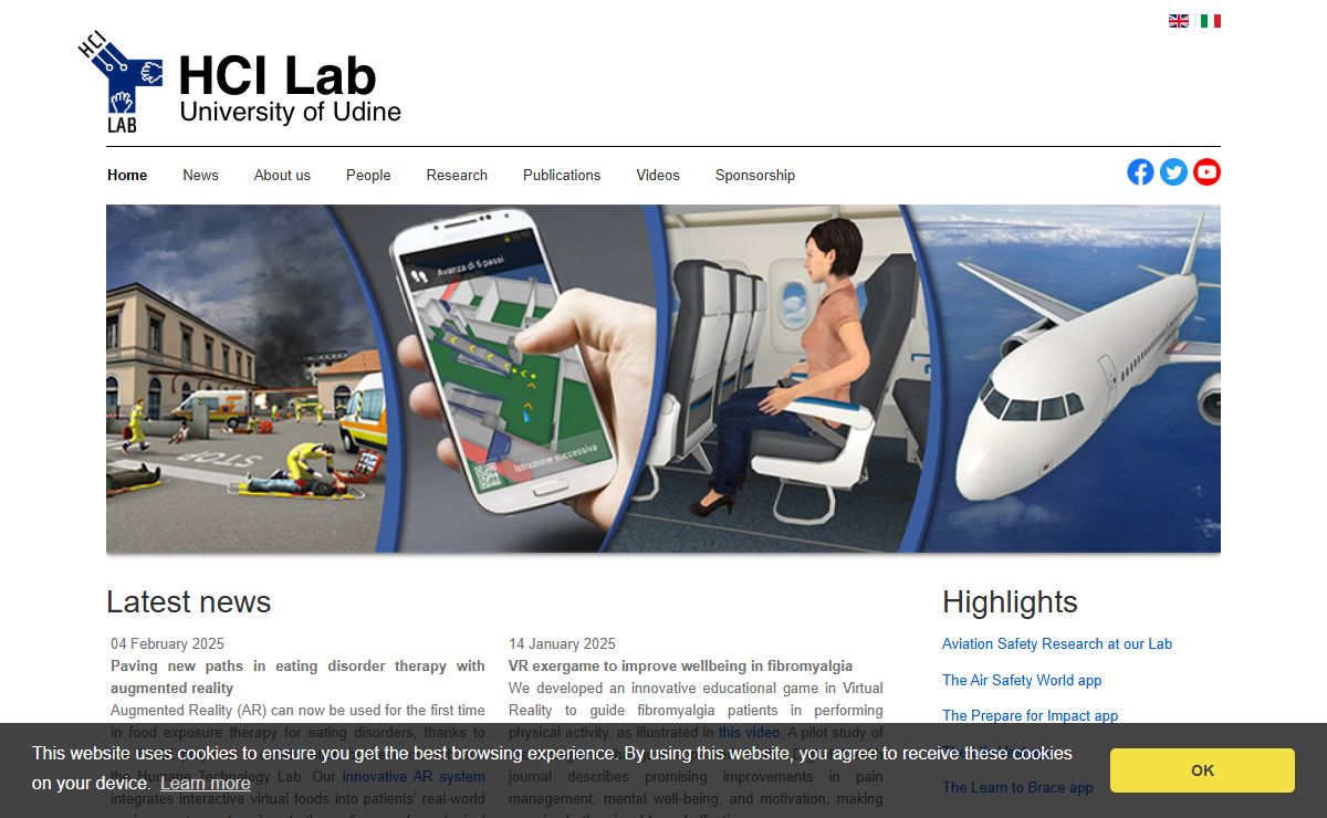HCI Lab - University of Udine - Home
