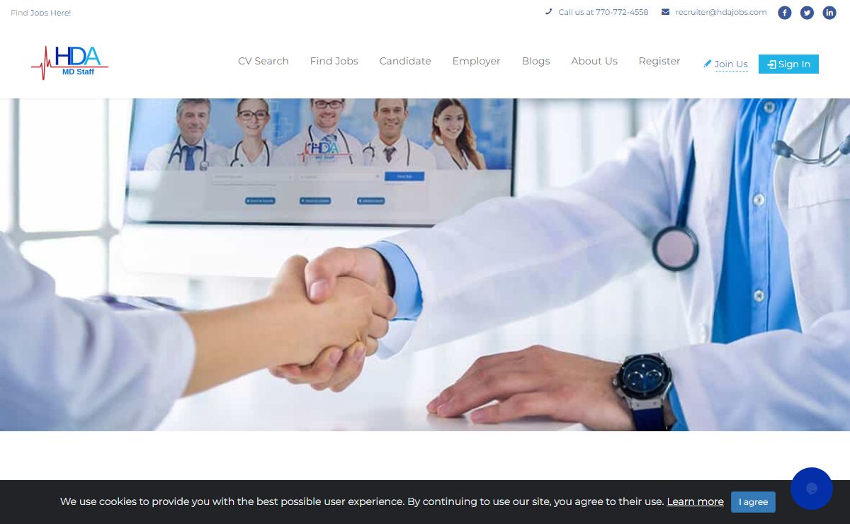 Physicians Permanent & Locum Jobs | HDA Jobs