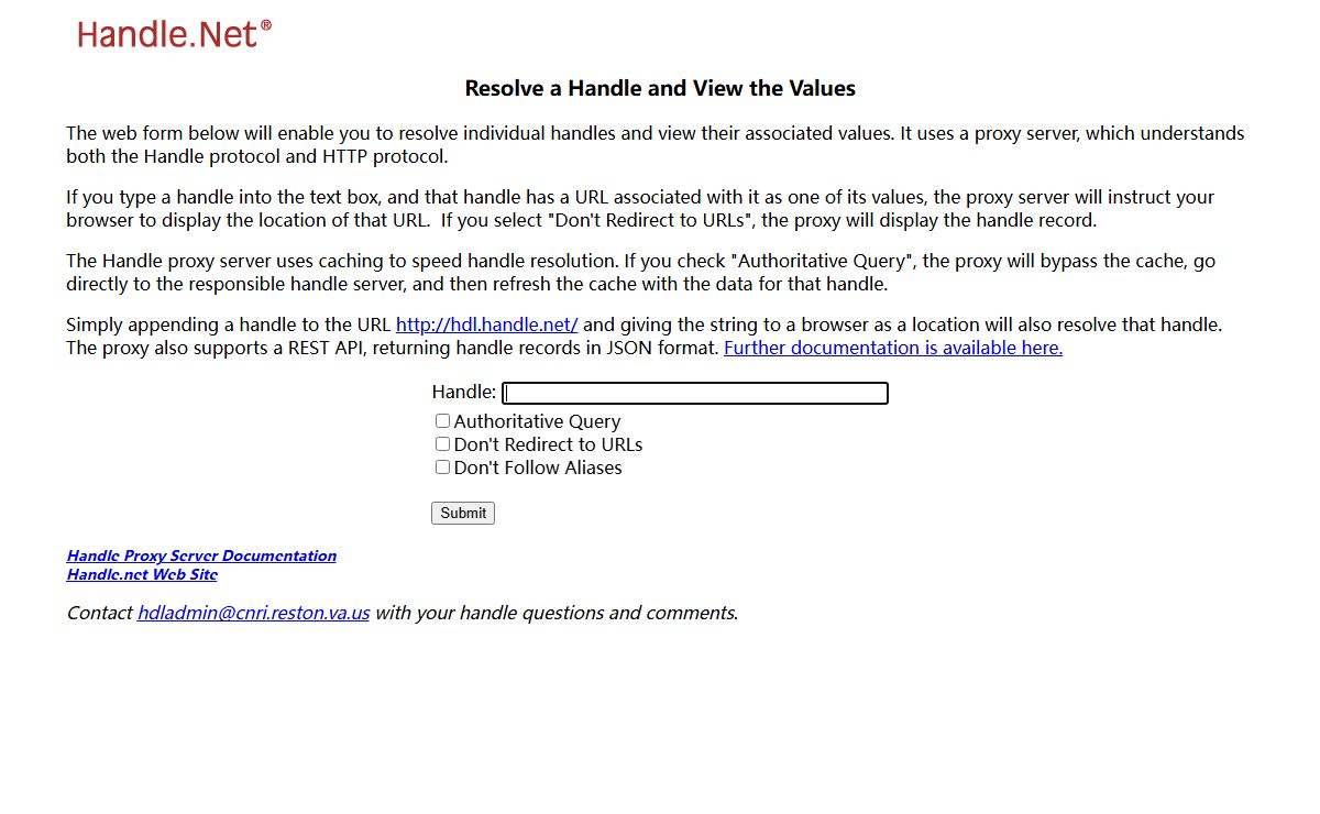 Handle Proxy