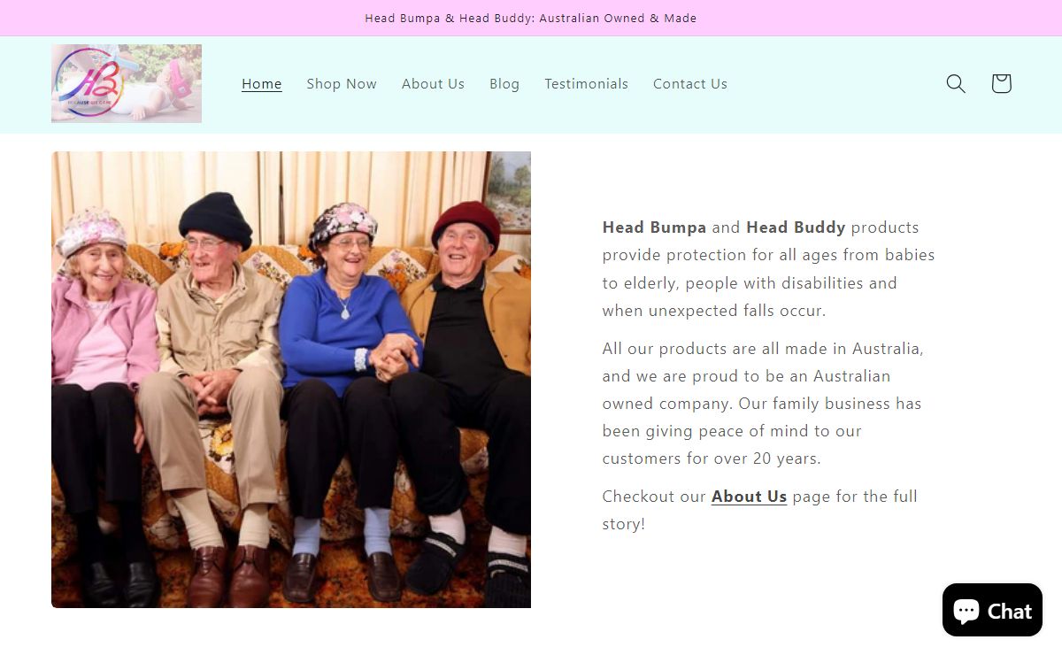 Head Bumpa | Soft Head Protection For Babies, Adults, Elderly & More – Head Bumpa - Because We Care