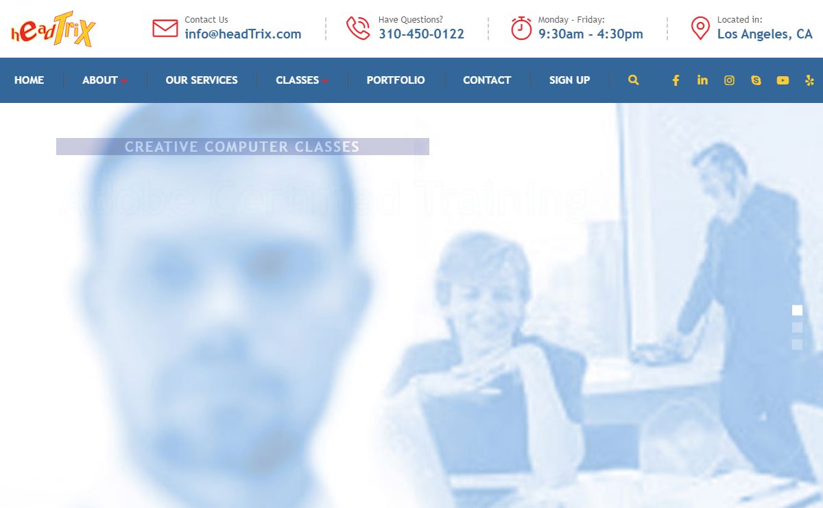 Adobe Certified Training & Consulting | Instructor-Led Computer Training Classes | ONLINE | headTrix, Inc.