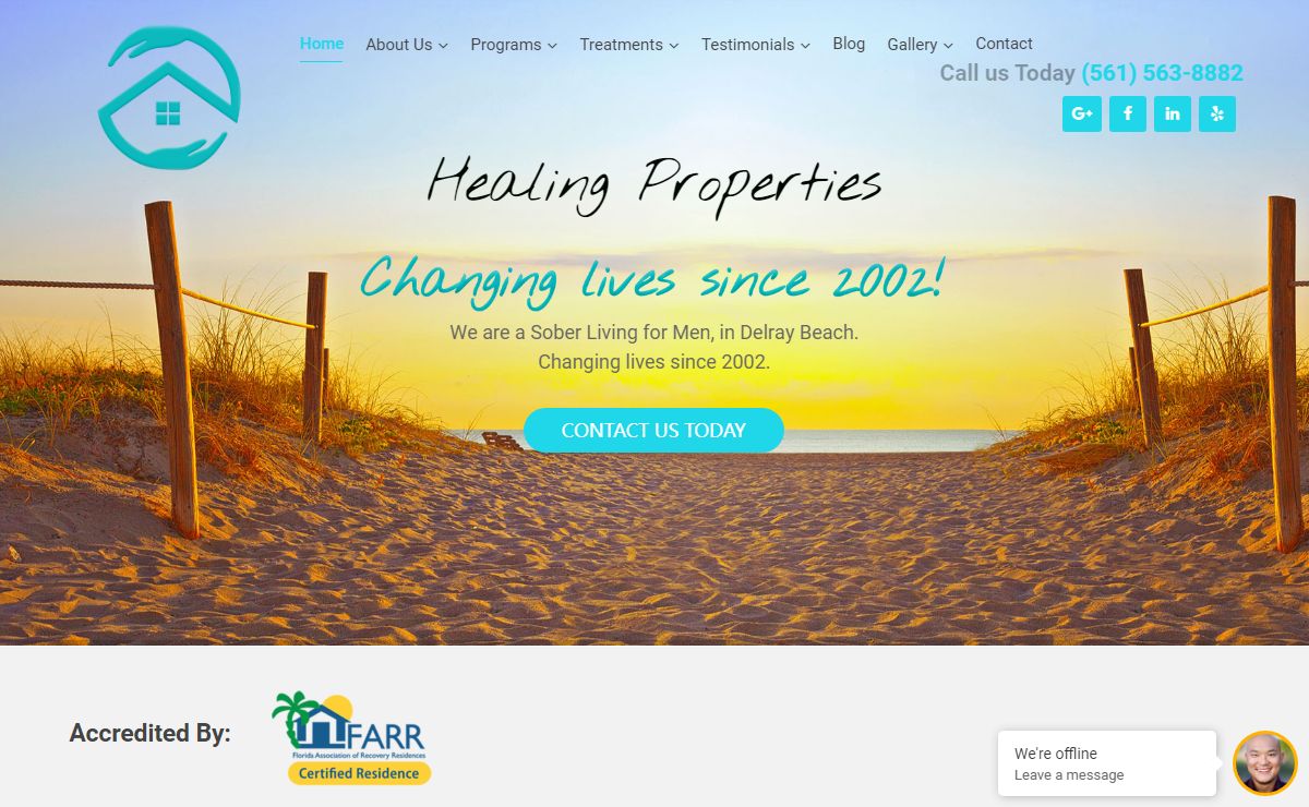 Home - Healing Properties - Halfway House for Men