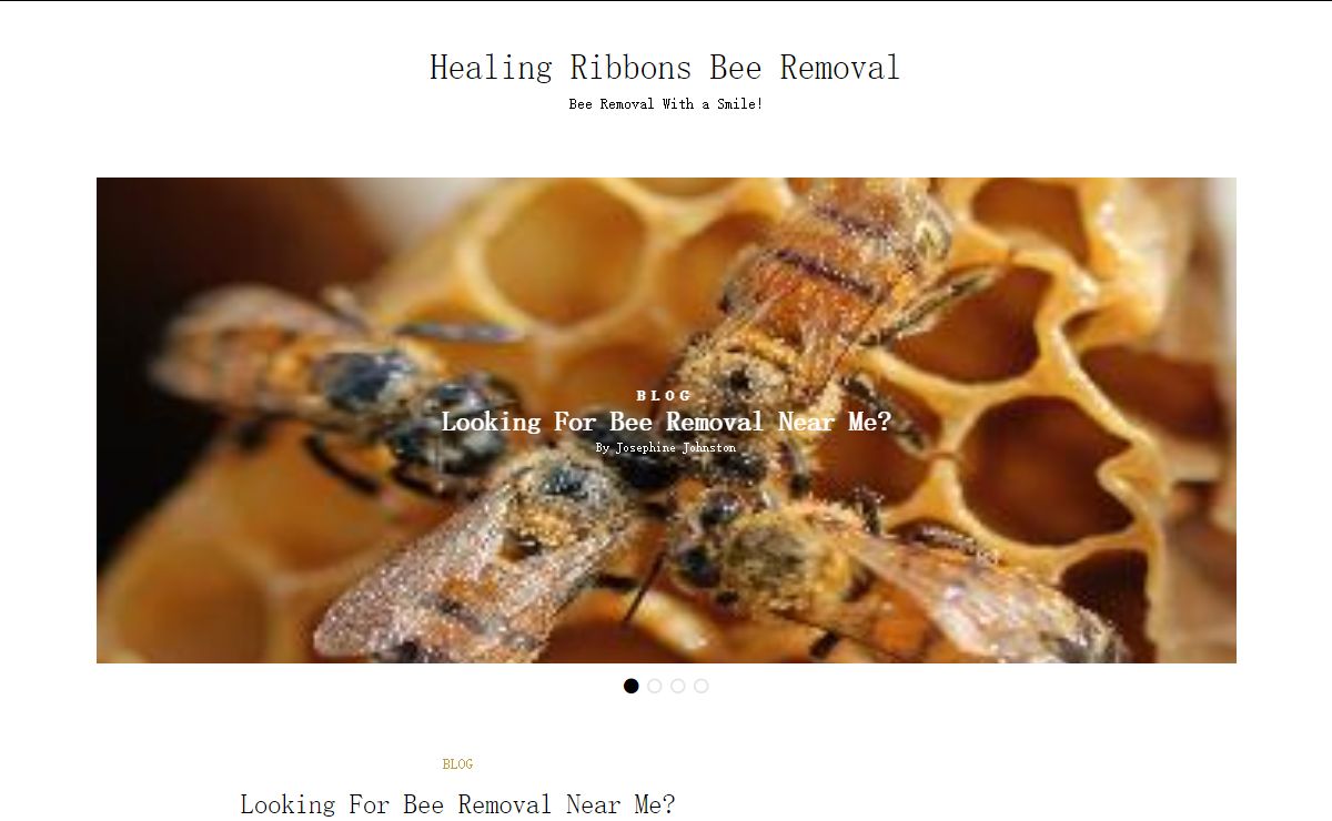 Healing Ribbons Bee Removal - Bee Removal With a Smile!
