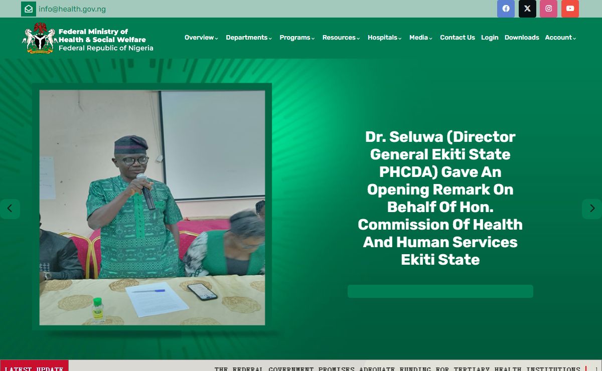 HOME | Federal Ministry of Health and Social Welfare
