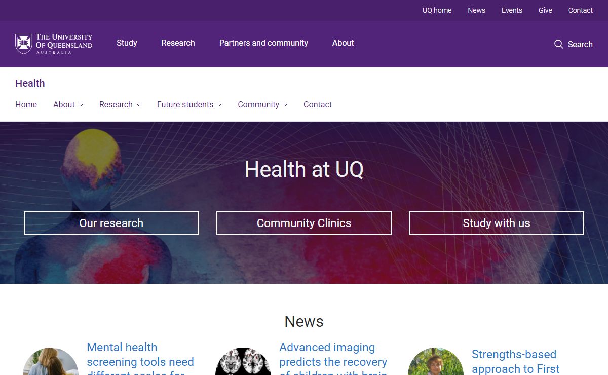 Health - University of Queensland