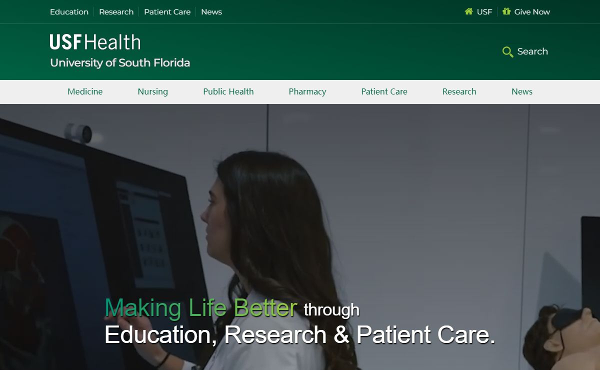 Education, Research and Patient Care | USF Health