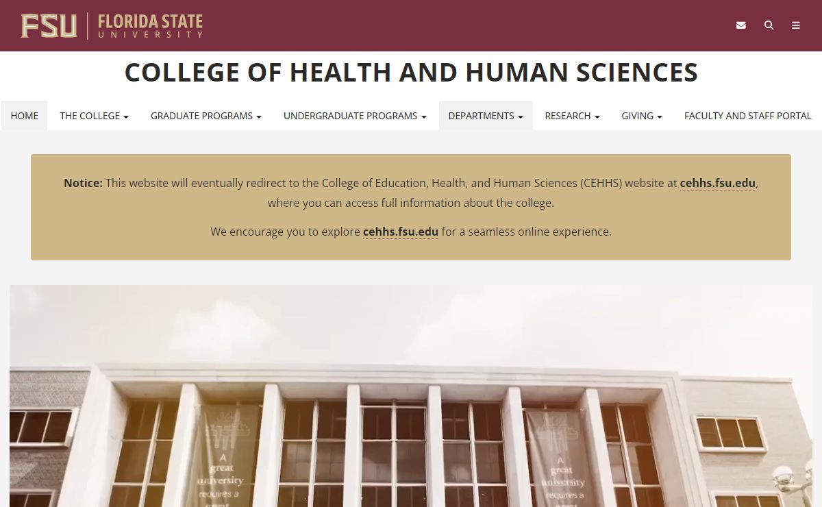 Home - College of Health and Human Sciences