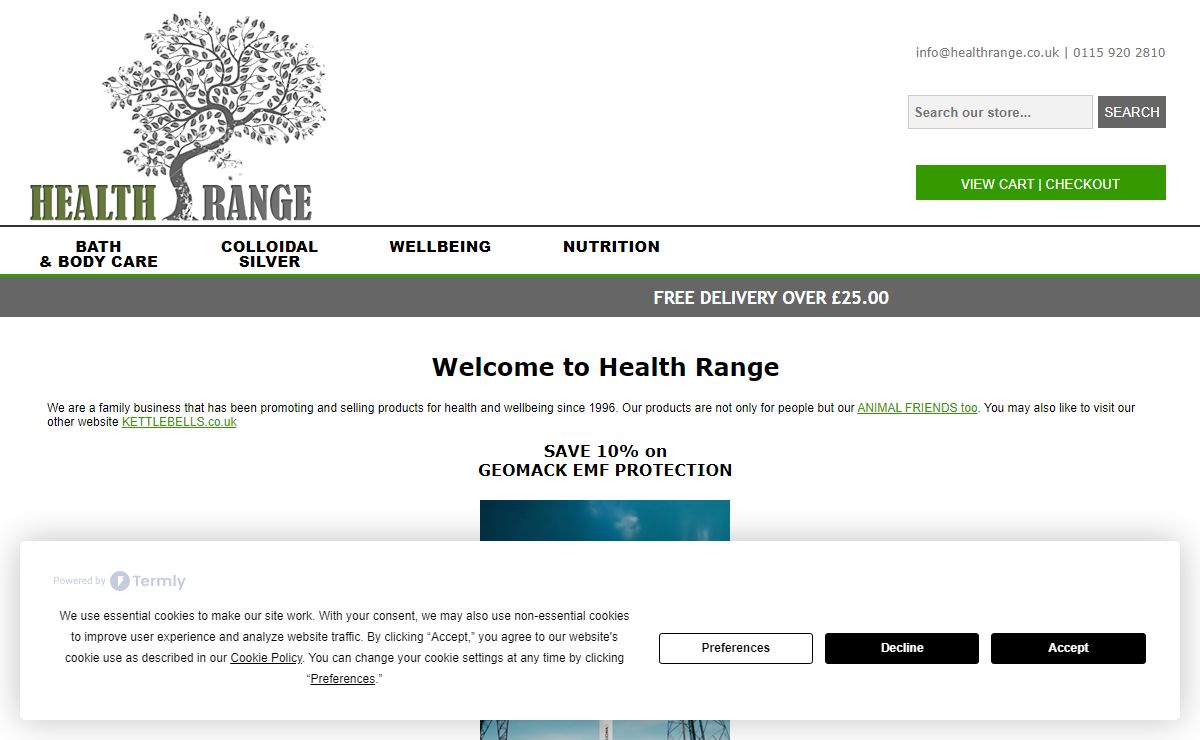 Natural Health and Wellness - HealthRange.co.uk