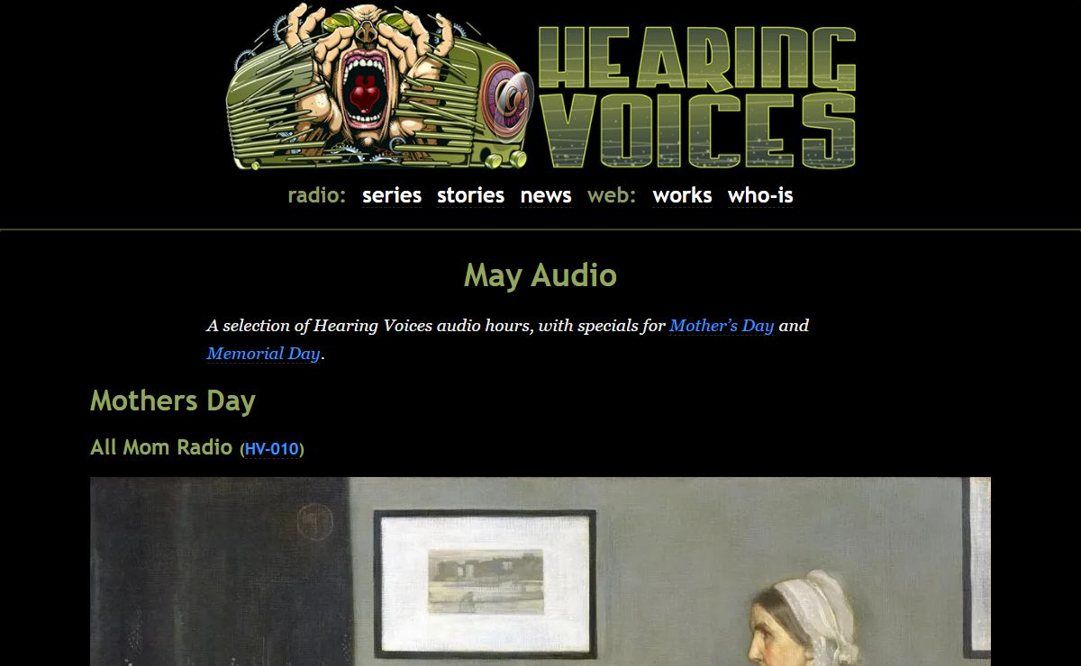 Hearing Voices – Audio, art, adventure, tears, joy and cultcha