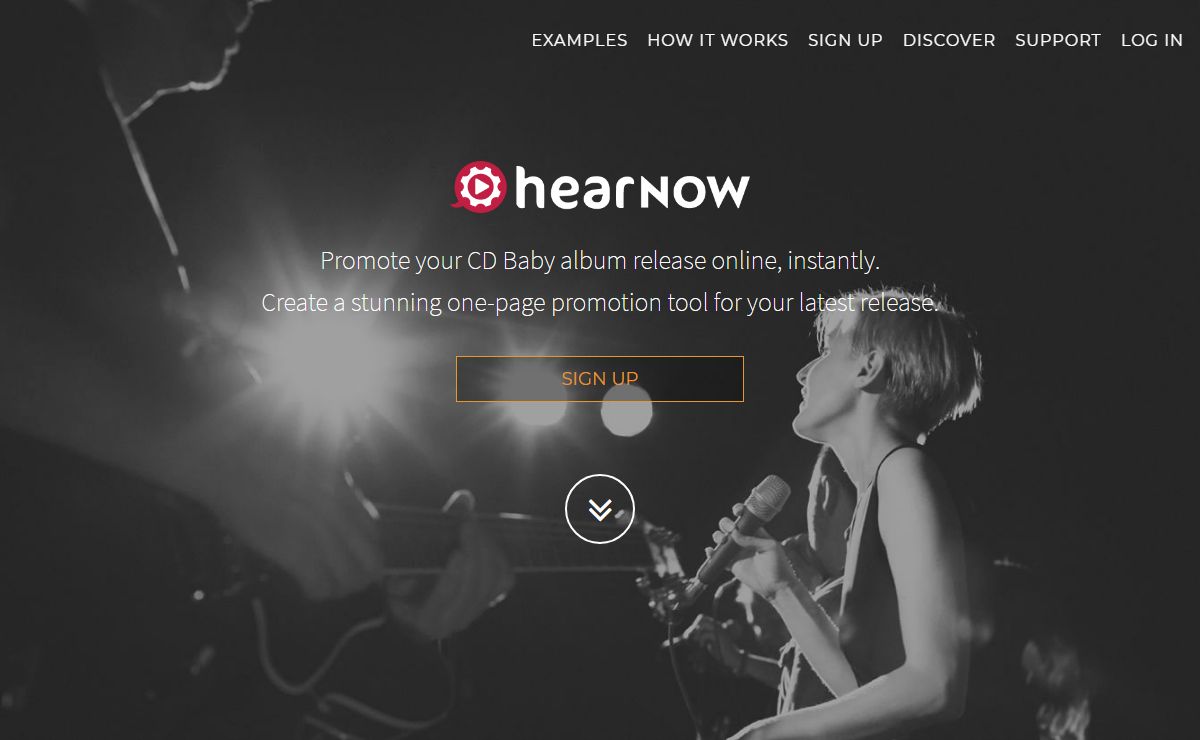 HearNow: Promote your music online, instantly