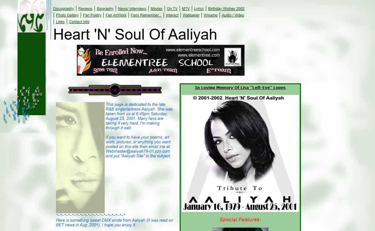 Heart 'N' Soul Of Aaliyah