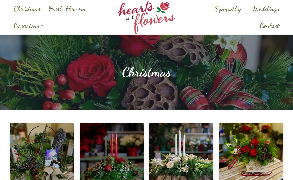 Charlottetown local florist deliver Christmas flowers Stratford Cornwall