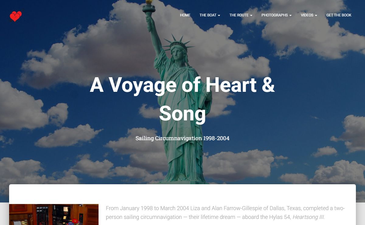 A Voyage of Heart and Song – by Liza Farrow-Gillespie, a Texas Author