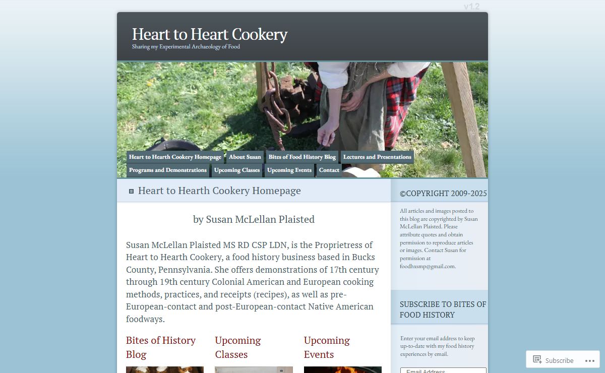 Heart to Heart Cookery | Sharing my Experimental Archaeology of Food