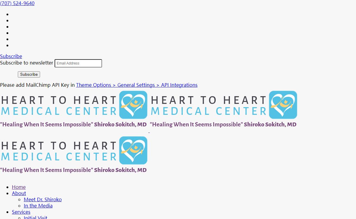 Heart to Heart Medical Center – Healing When It Seems Impossible